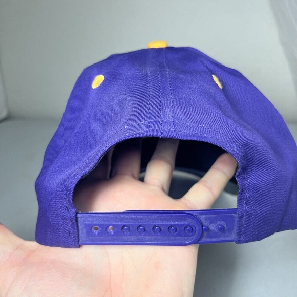 VINTAGE‎ MINNESOTA VIKINGS TWINS ENTERPRISE 90'S SNAPBACK CAP HAT FOOTBALL NFL - Picture 6 of 10